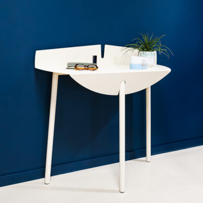 Console d'entrée en acier gamme nénuphar