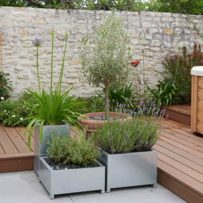 Trio de bacs à fleurs - Atelier Grand Duc