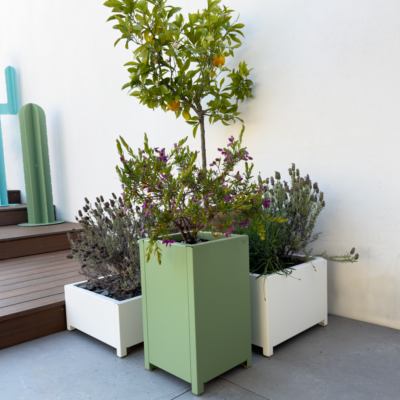 bac fleur extérieur