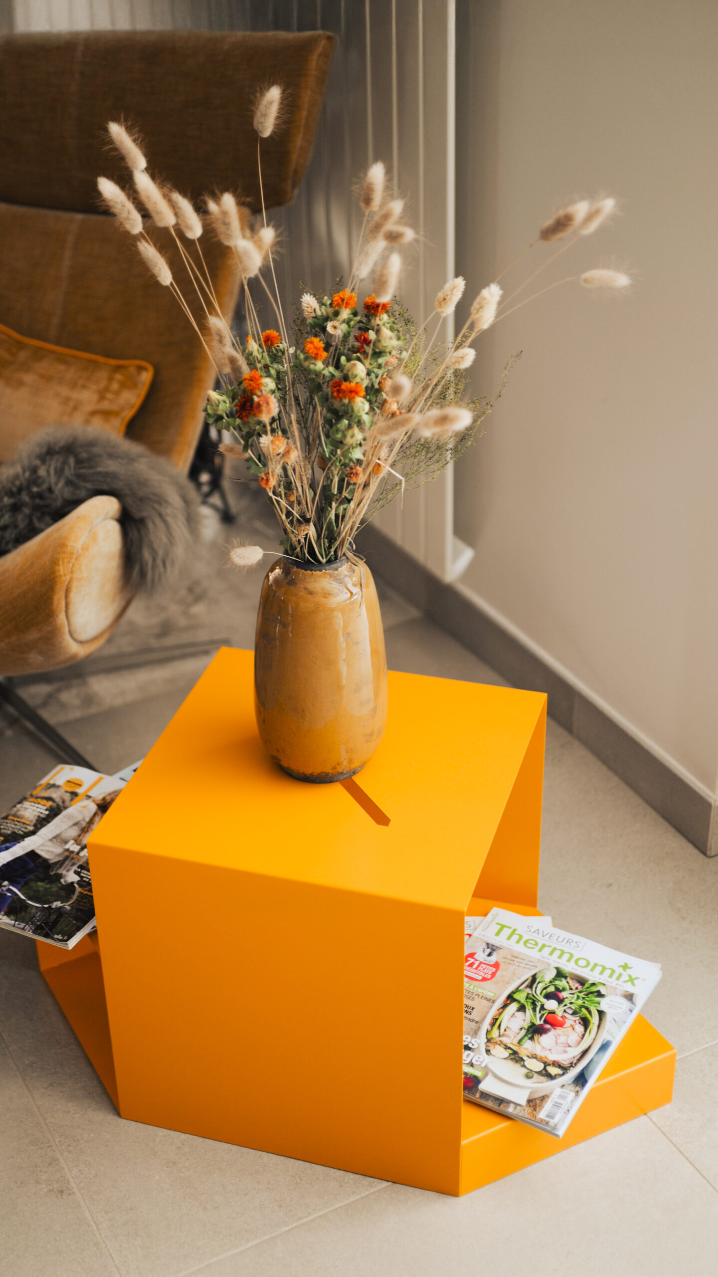 Bout de canapé ORIGAMI